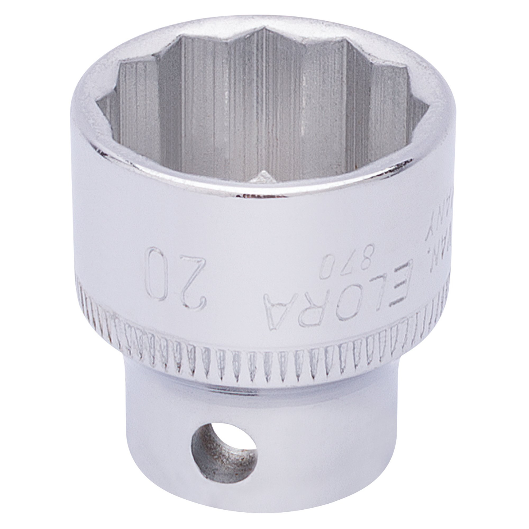Elora 870-M 20 Bi Hexagon Socket, 3/8" Sq. Dr., 20mm 25961