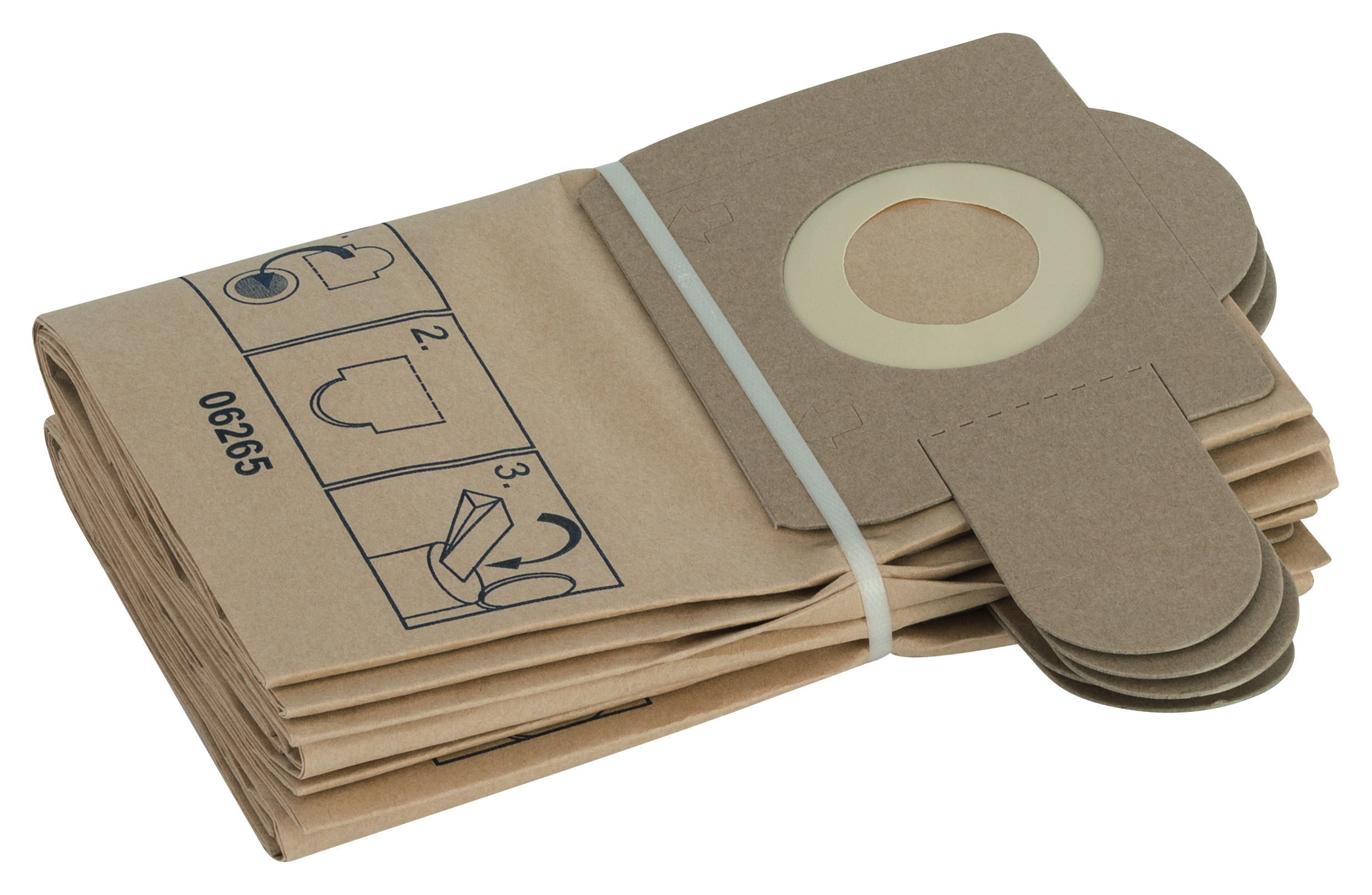 Bosch 2605411150 Paper filter bags. PAS 11-21/12-17/12-27F