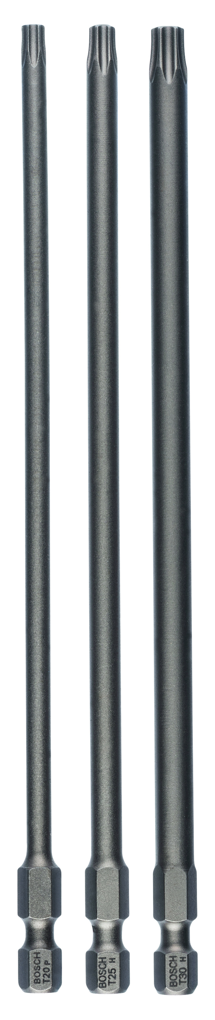 Bosch 2607001764 3 piece assorted screwdriver bit packs. T20 (152mm) x 1T25 (152mm) x 1...