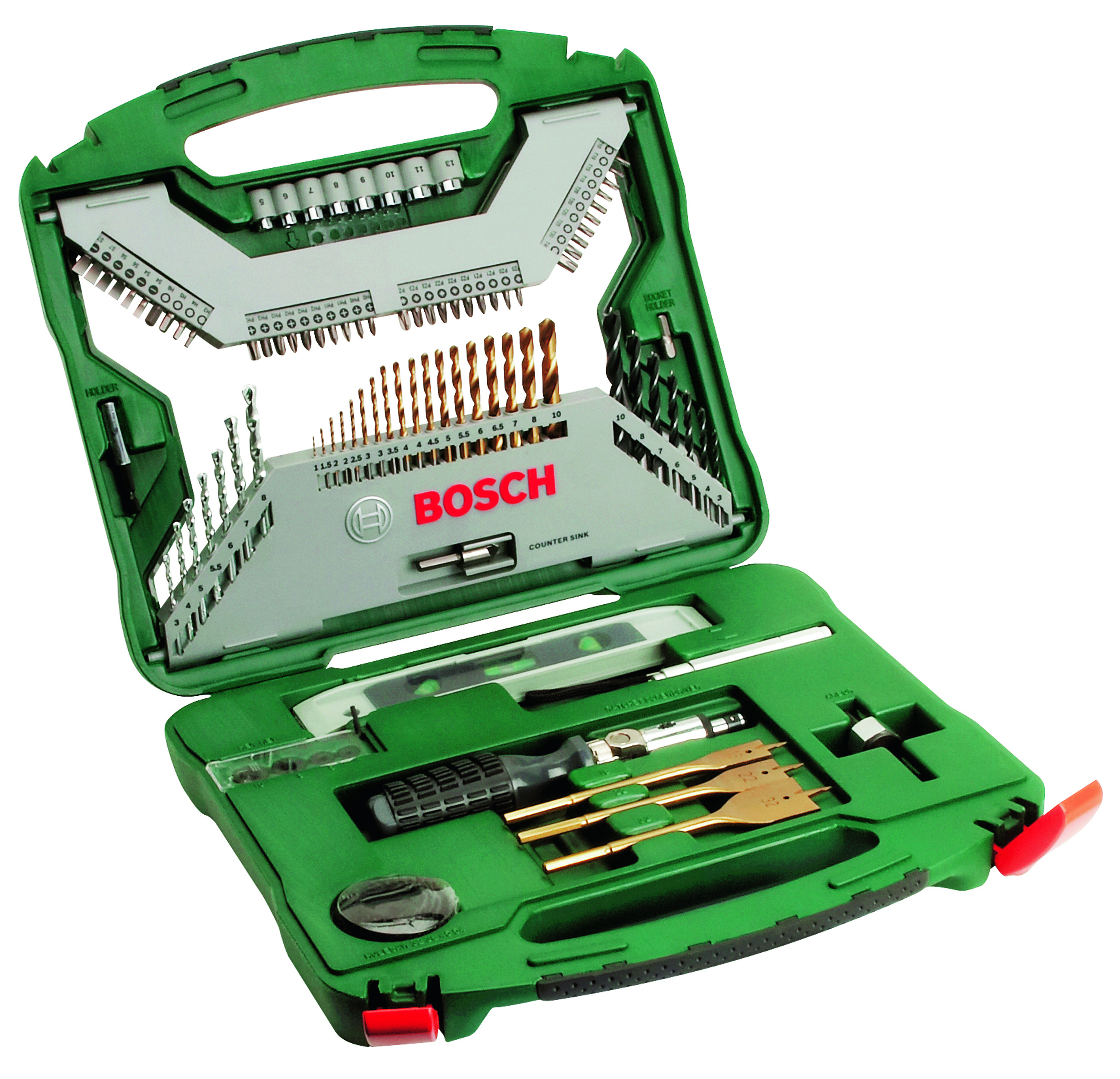 Bosch 2607019330 100-Piece X-Line Titanium Set (1 Pack Of 100)