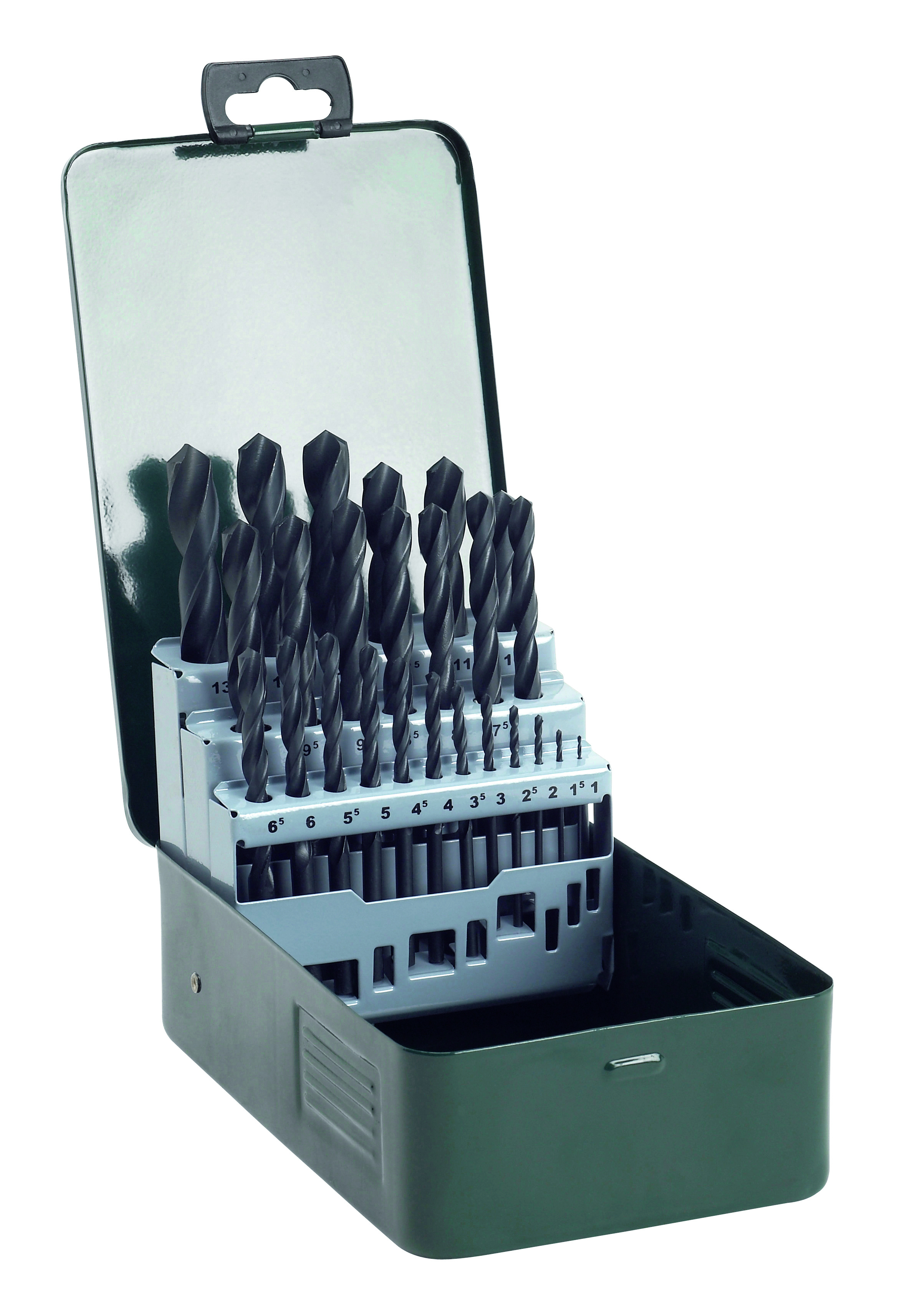 Bosch 2607019446 25-Piece Hss-R Metal Drill Bit Set (1 Pack Of 25)