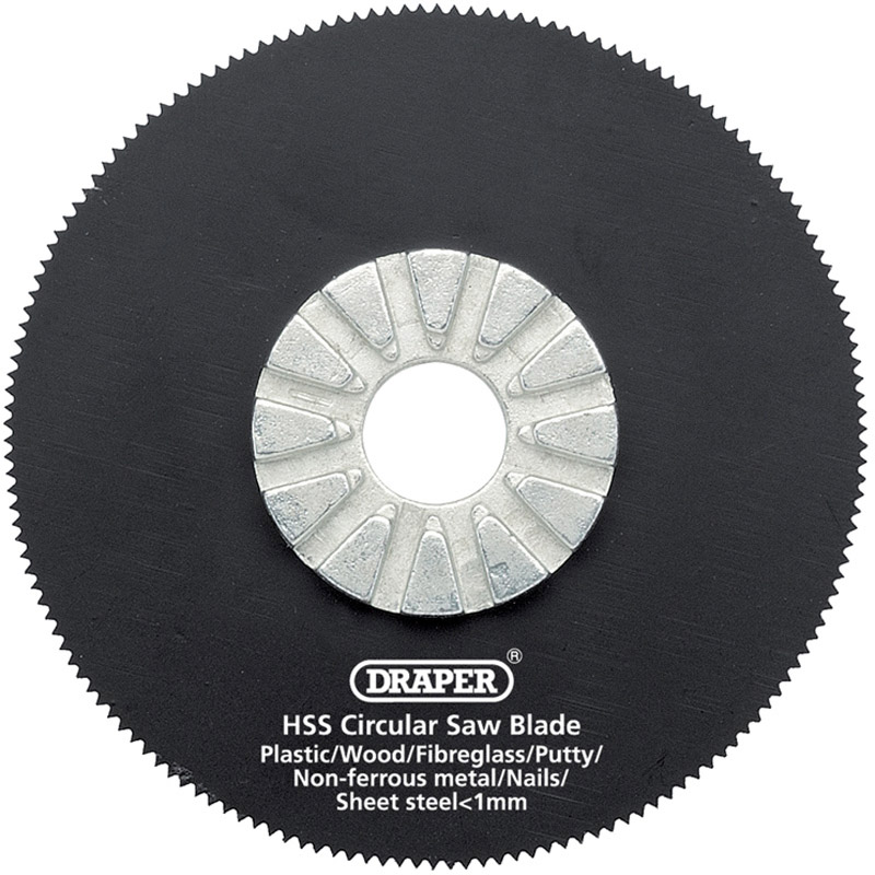 Draper 26073 APT300C(U) HSS Circular Saw Blade 63mm Dia. x 18tpi