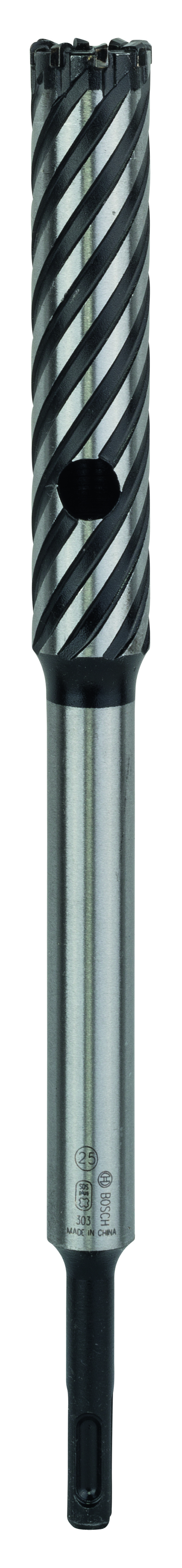 Bosch PRO 2608586998 Four-Cutter Rebar Cutter, Sds Plus-9 25 X 120 X 300mm (1 Pack Of 1)