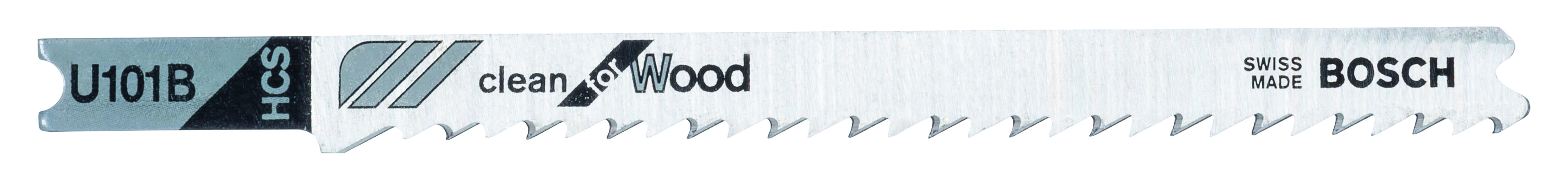 Bosch 2608630565 Jigsaw Blade Pack of 3 Clean for Wood U101B