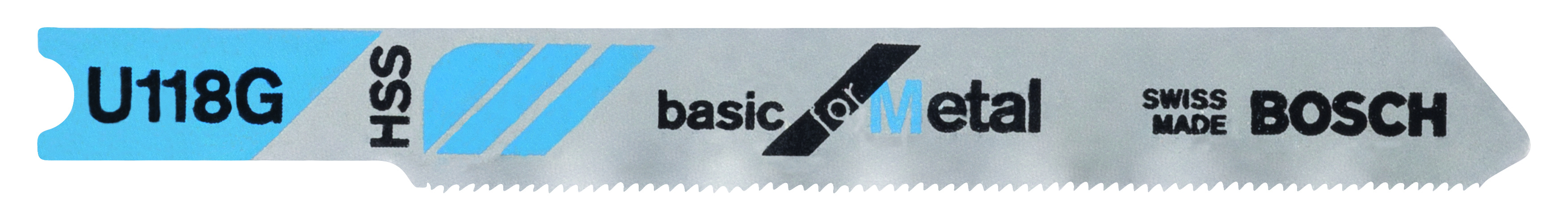 Bosch 2608631770 Jigsaw Blades Pack of 3 Basic for Metal U118G