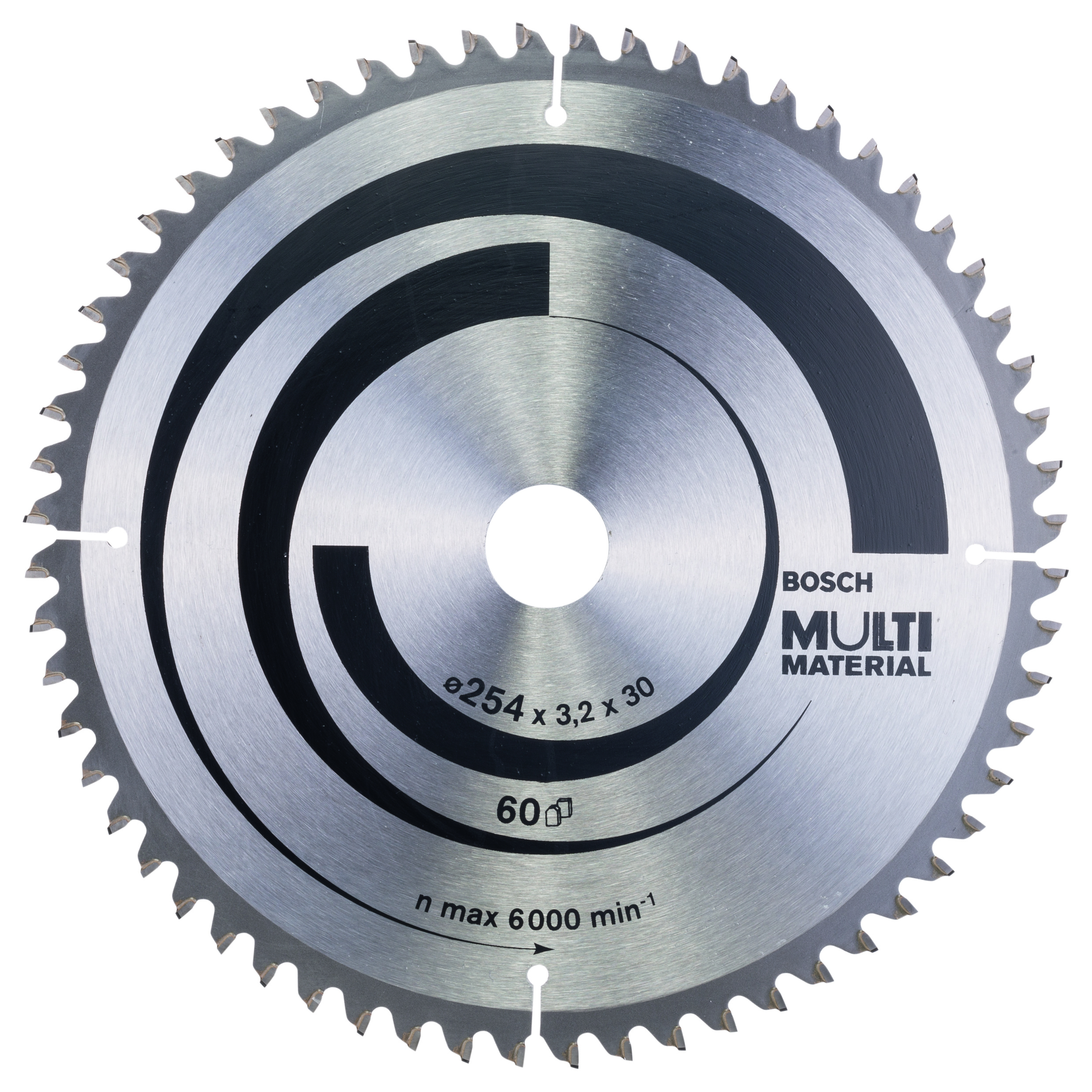 Bosch PRO 2608640449 Multimaterial for mitre saws and bench circular saws. 254×3.2/2.5×30mm