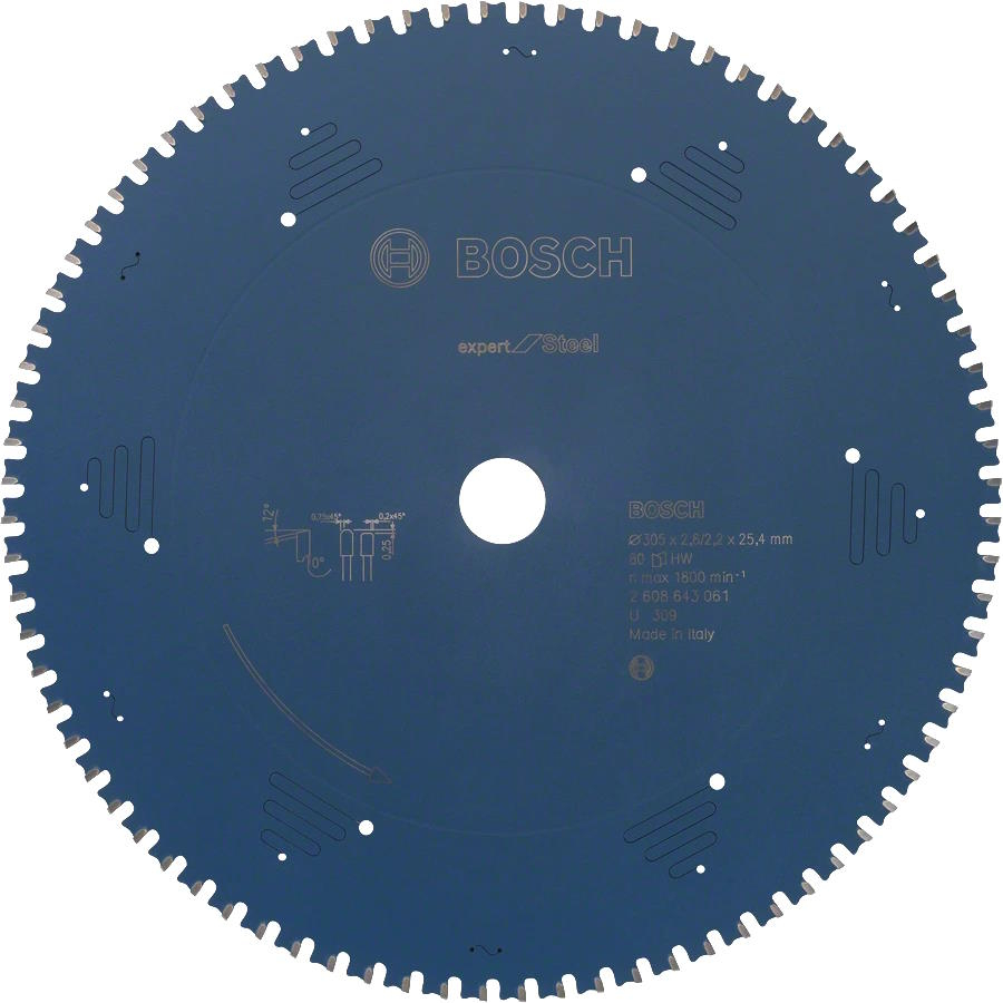 Bosch 2608642501 Expert For Wood Circular Saw Blade 300 X 30 X 2,5mm, 100 (1 Pack Of 1)