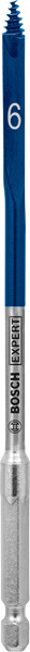 Bosch 2608900309 EXPERT Self Cut Speed Spade Drill Bit 6 x 152 mm (5 Packs of 1)
