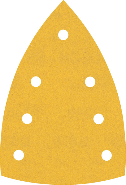 Bosch 2608901119 EXPERT C470 Sandpaper with 7 holes for Multi Sanders 100 x 150 mm, G 240 (5 Packs of 10)