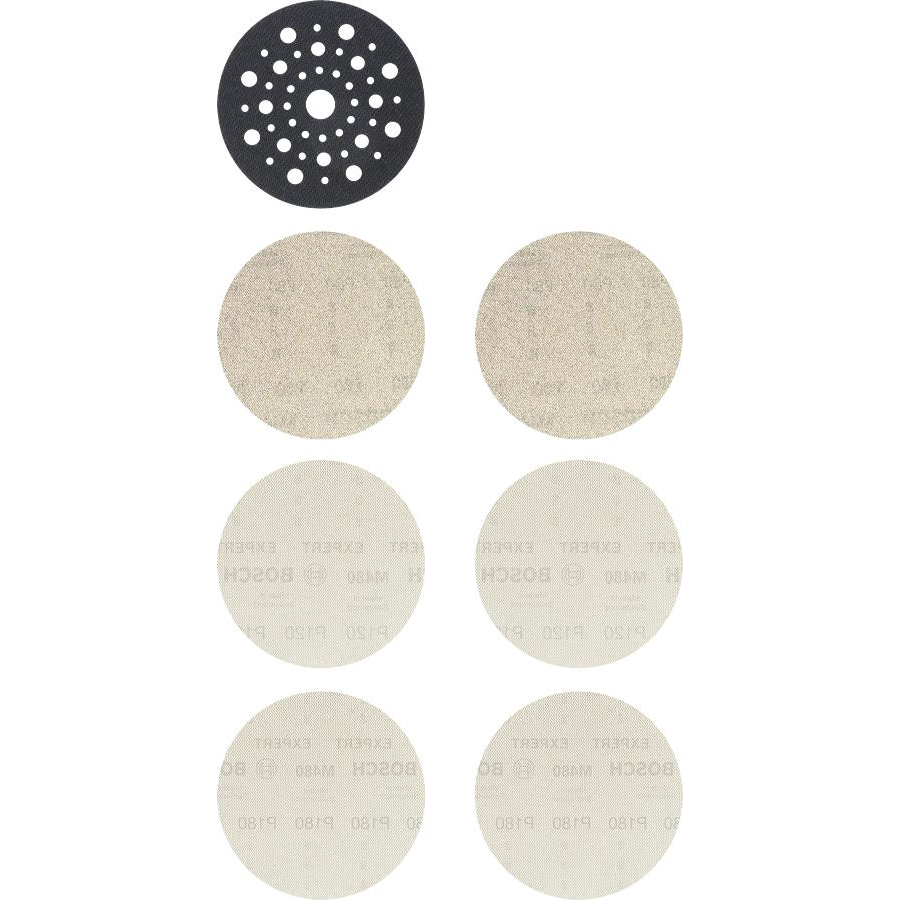 Bosch EXPERT 2608901202 Expert M480 Sanding Net Set 125 mm 7-pc