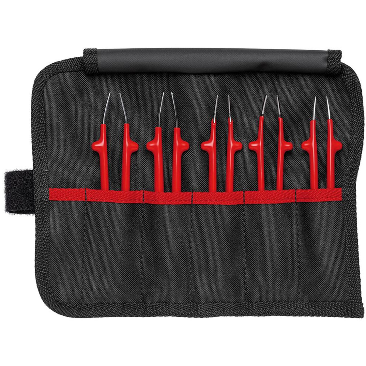 Knipex 92 00 04 Universal Tweezers Set, Insulated, 5 parts 26100