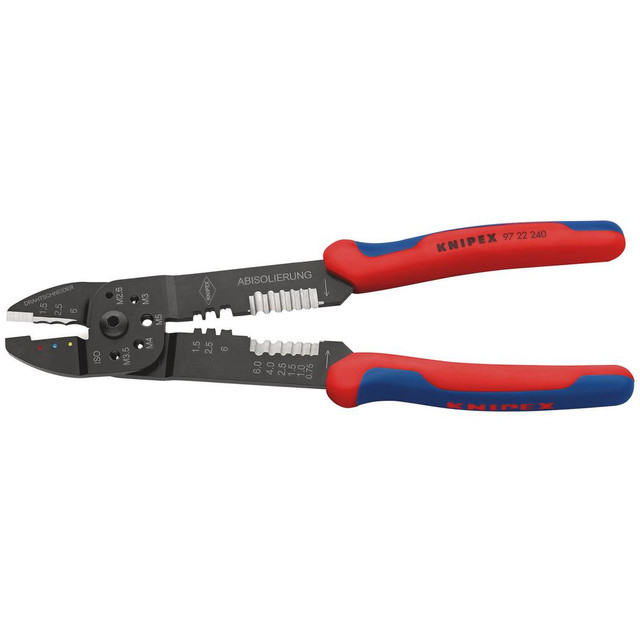 Knipex 97 22 240 SB Crimping Pliers with Multi-Component Grips, 240mm 26136