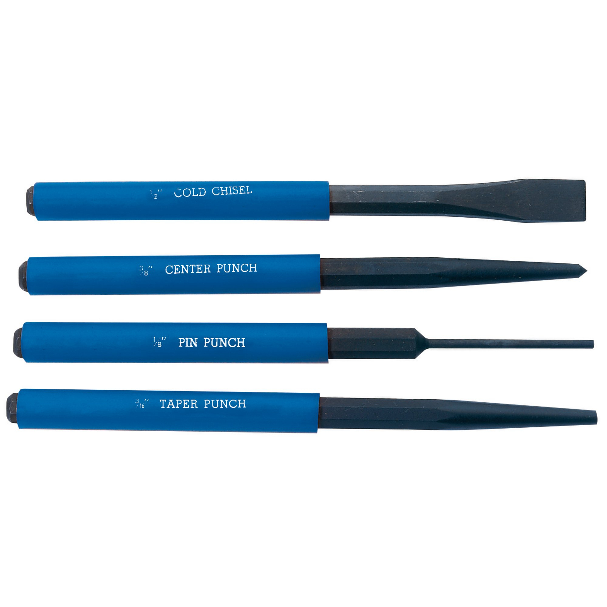 Draper 26559 CP4NP 4 Piece Chisel and Punch Set