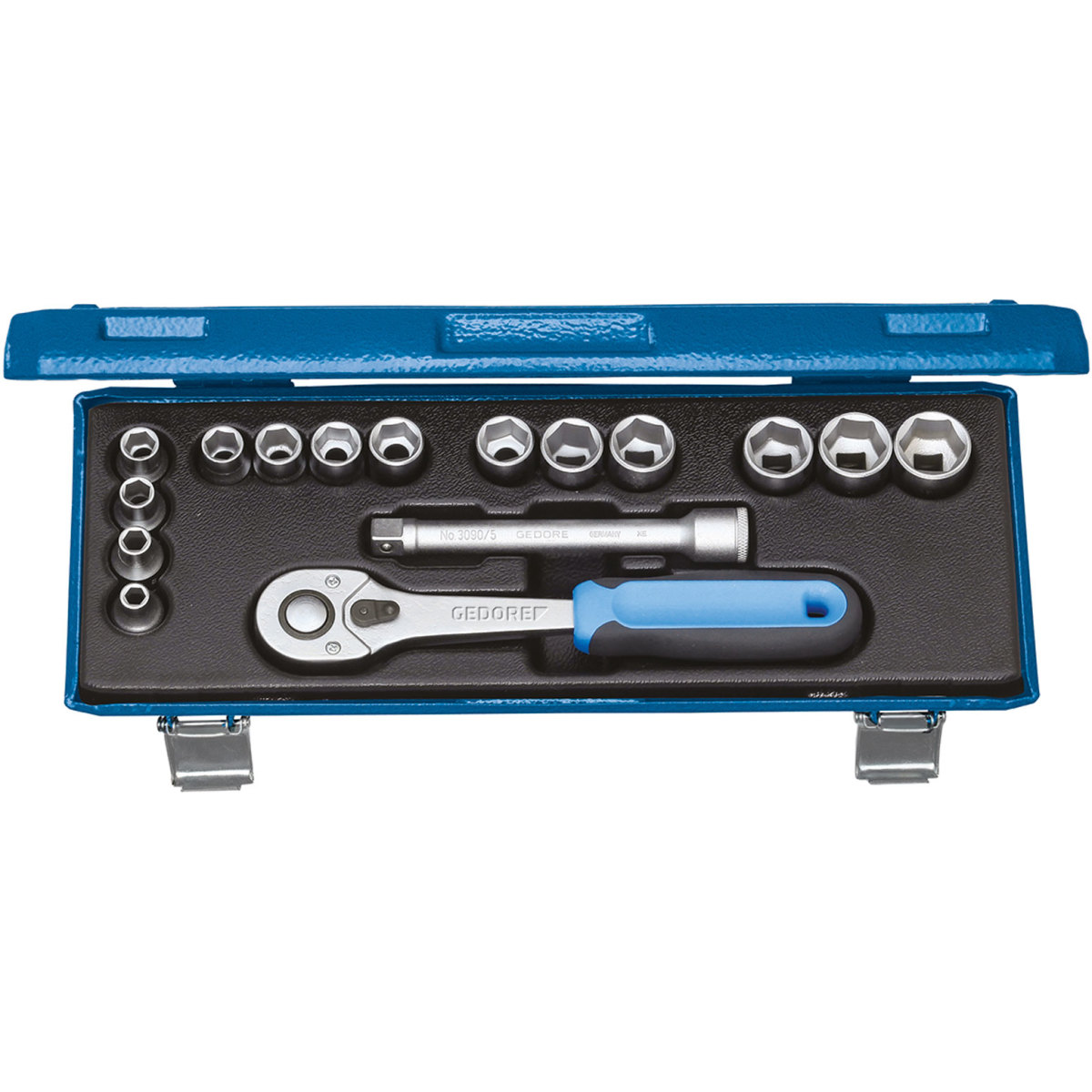 Gedore 2682885 Socket Set 3/8" Drive 16 Pieces 30 JMU-10