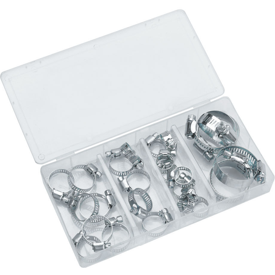 Clarke 1801672 CHT672 Assorted Hose Clip Set