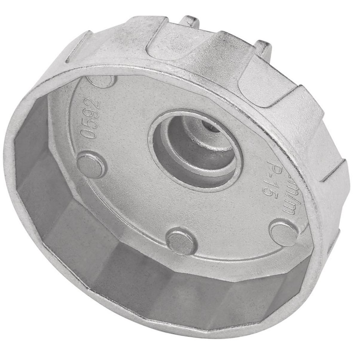 Draper 27137 Oil Filter Wrench, 3/8" Sq. Dr., 92mm/15 Flutes