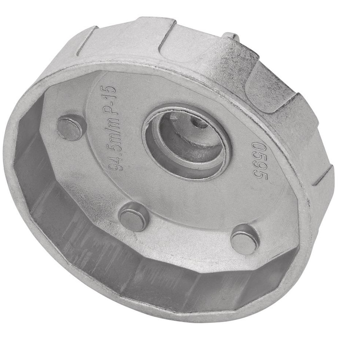 Draper 27138 Oil Filter Wrench, 3/8" Sq. Dr., 94.5mm/15 Flutes