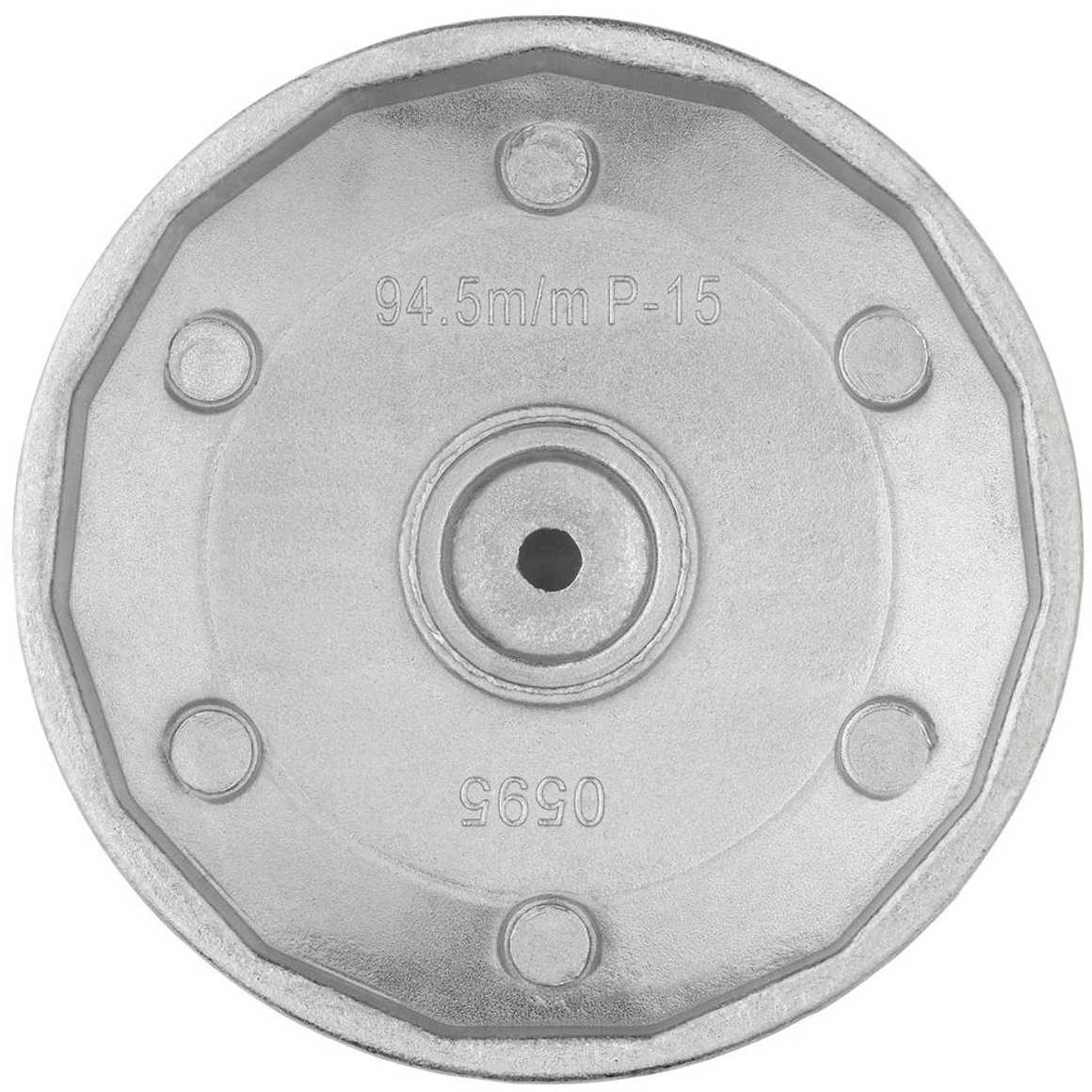 Draper 27138 Oil Filter Wrench, 3/8" Sq. Dr., 94.5mm/15 Flutes