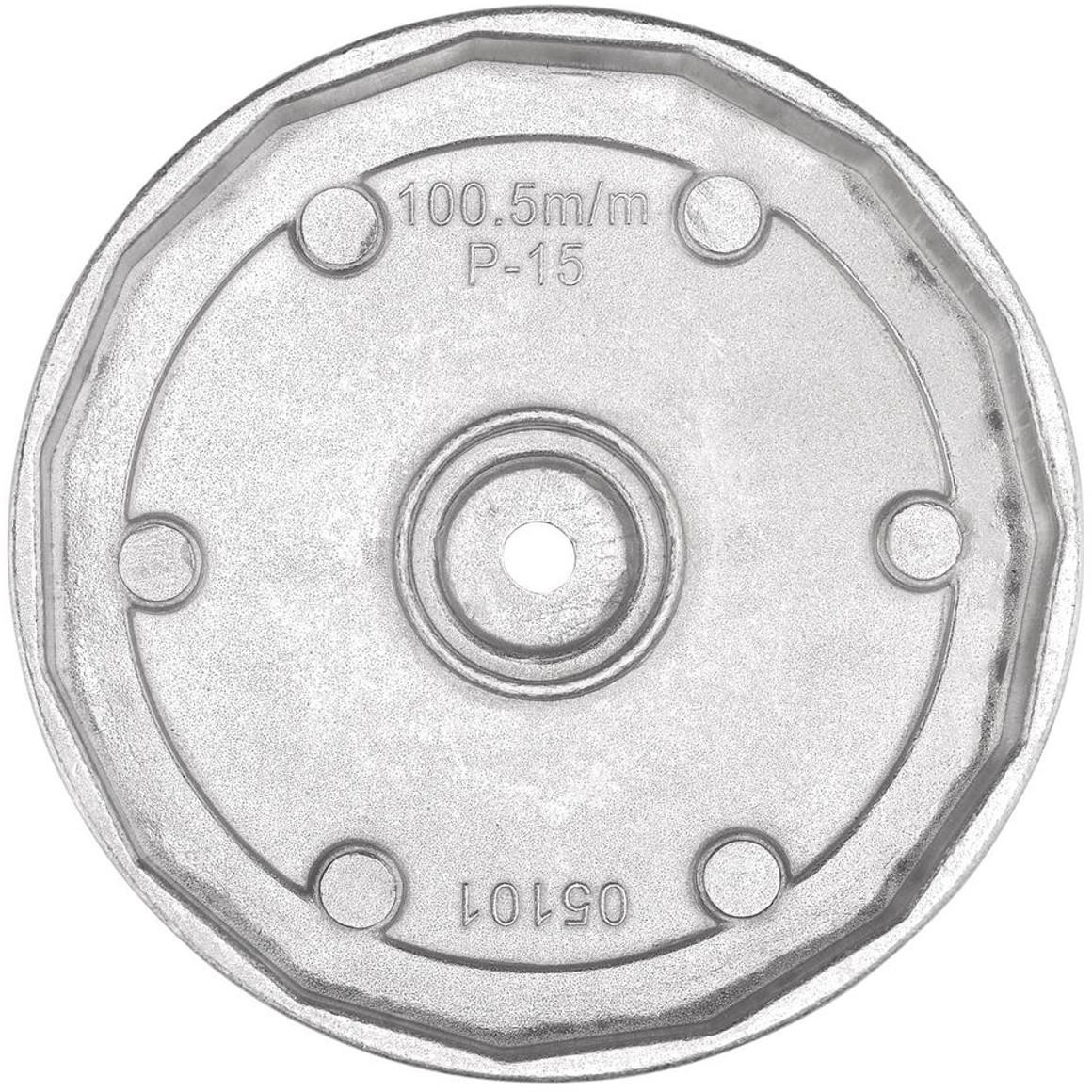 Draper 27139 Oil Filter Wrench, 3/8" Sq. Dr., 100.5mm/15 Flutes