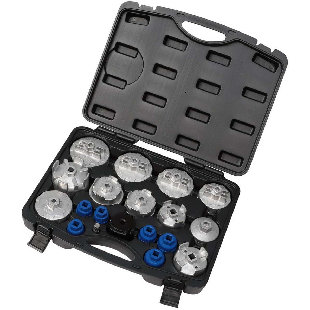 Draper 27237 Oil Filter Cap Wrench Set (19 Piece)