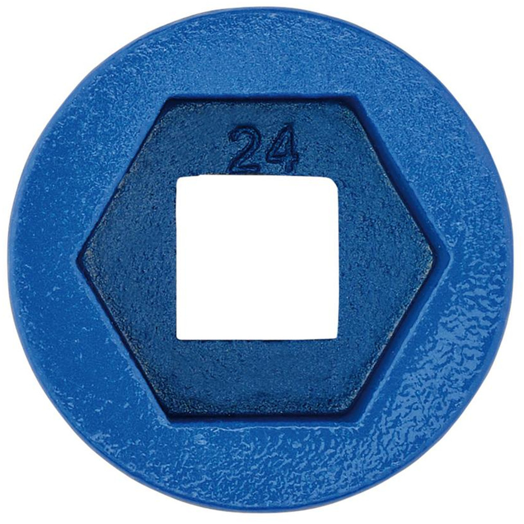 Draper 27300 Oil Filter Wrench, 1/2" Sq. Dr., 24mm/6 Flutes