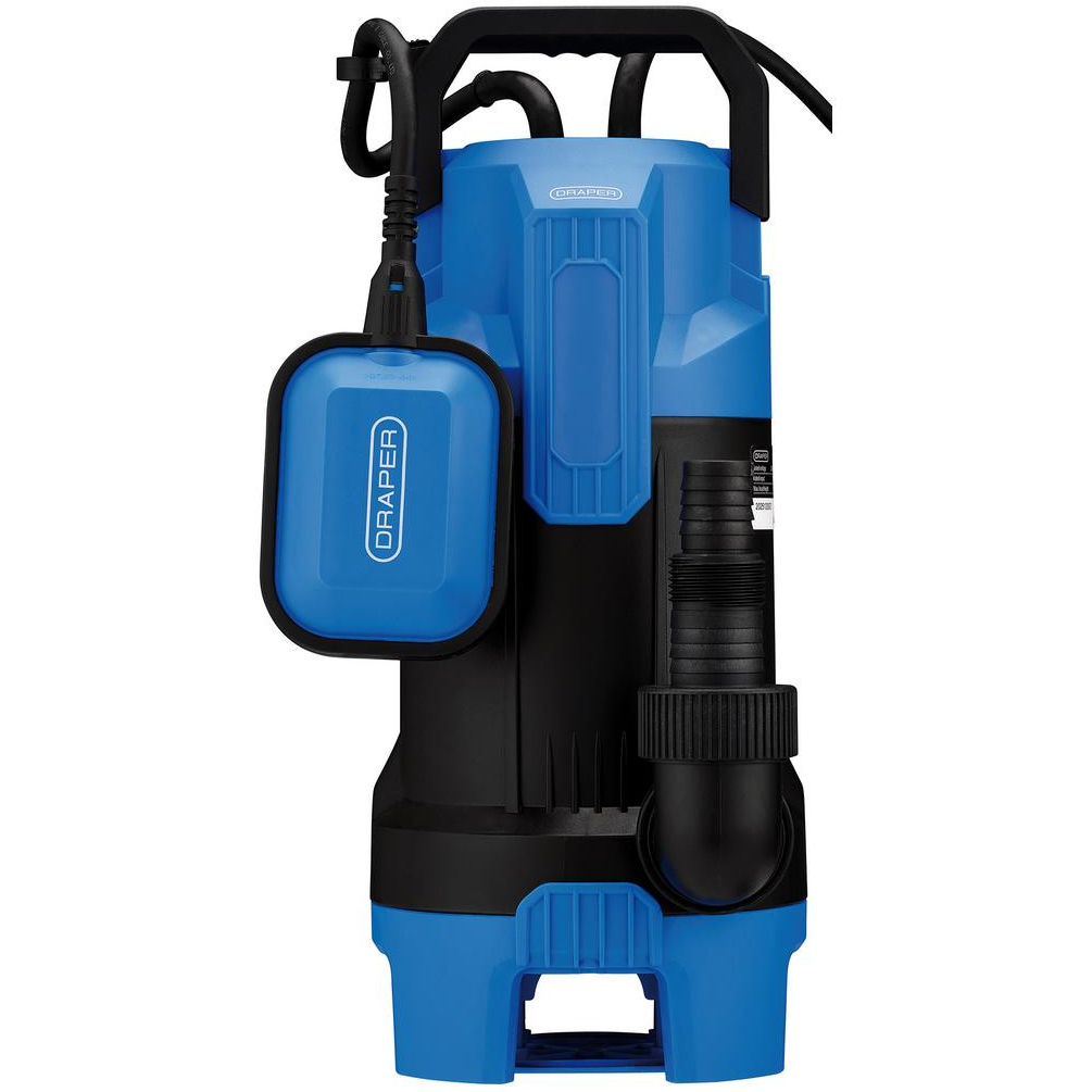 Draper 27478 230V Submersible Dirty Water Pump with Float Switch, 330L/min, 750W
