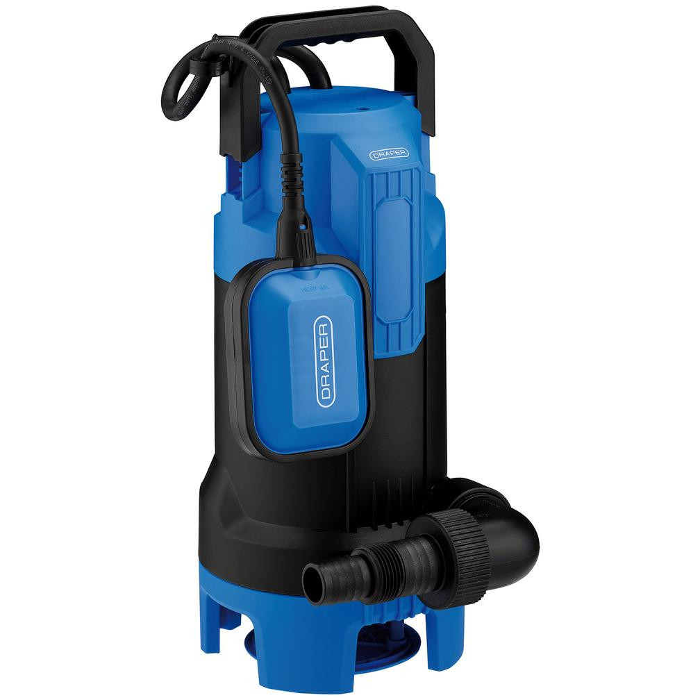 Draper 27478 230V Submersible Dirty Water Pump with Float Switch, 330L/min, 750W