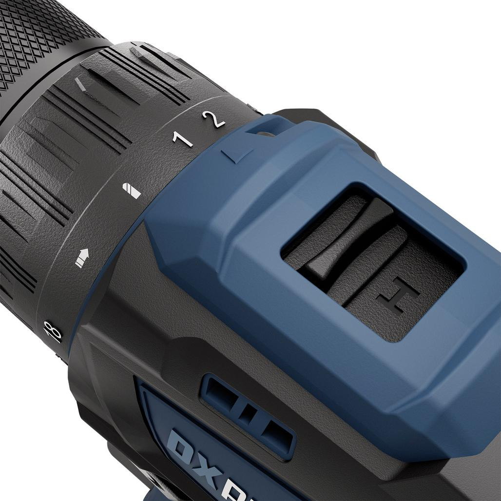 DXPULSE 27917 12V Brushless Drill Driver Kit With 2 x 2.0Ah Batteries In Case