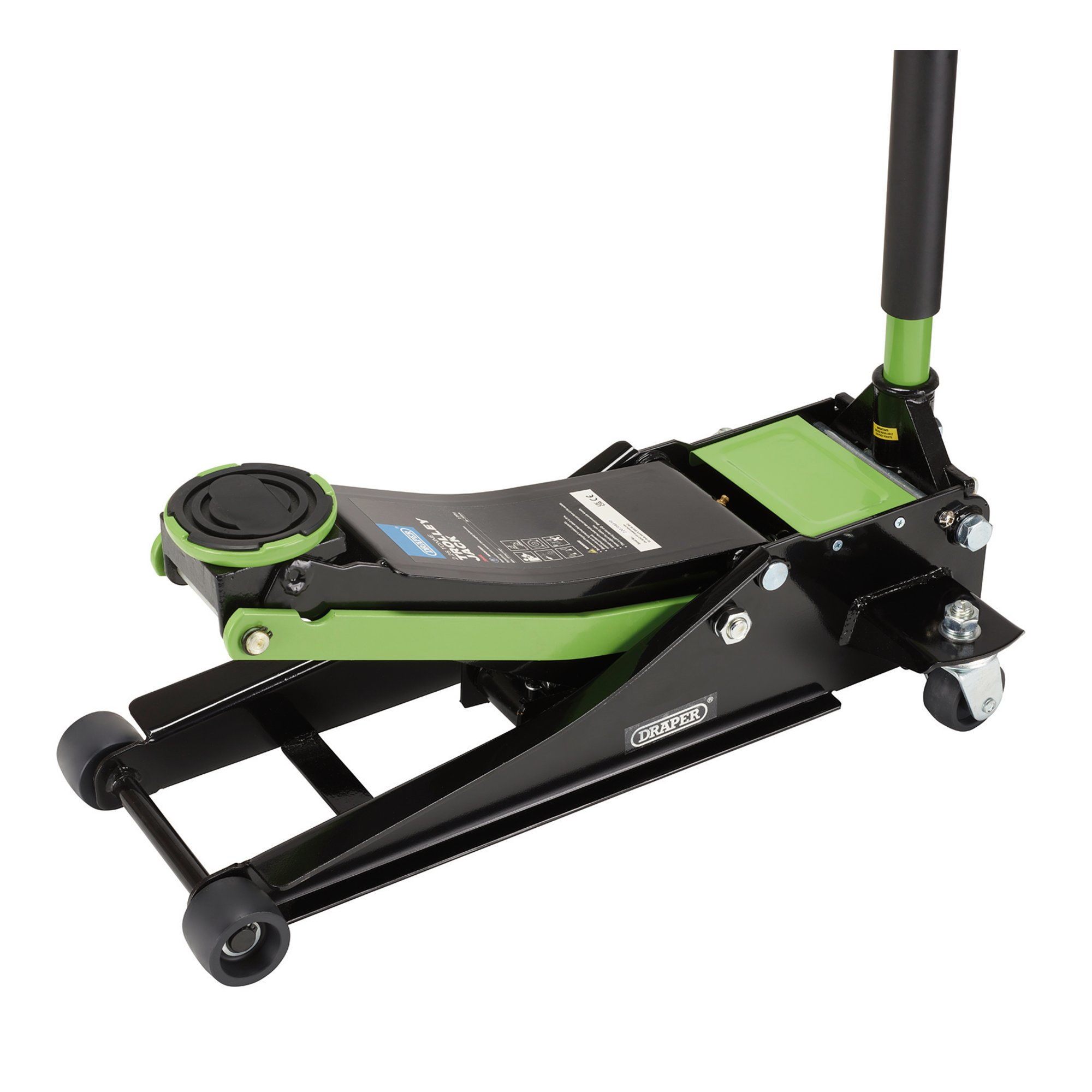 Draper 28466 Trolley Jack, 2.25 Tonne, Green