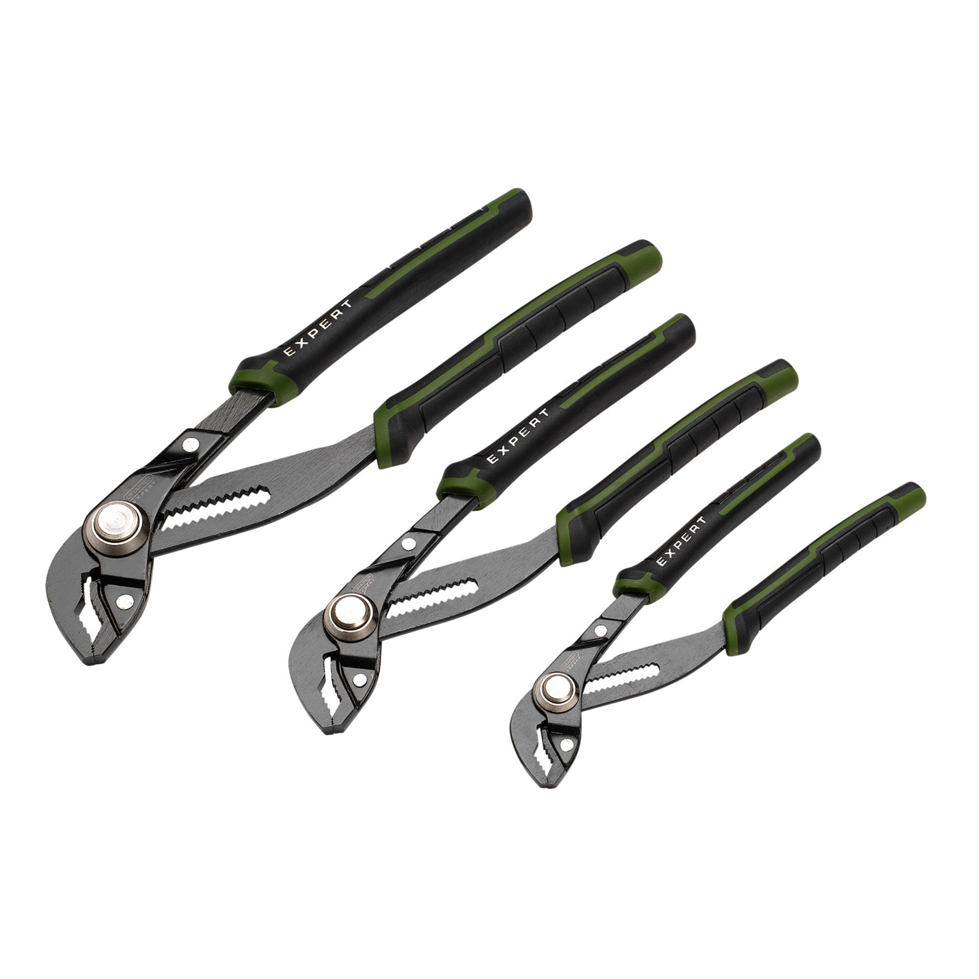 Draper 28552 PL-EX/QRWPP-SET Expert Quick Release Water Pump Pliers Set (3 Piece)