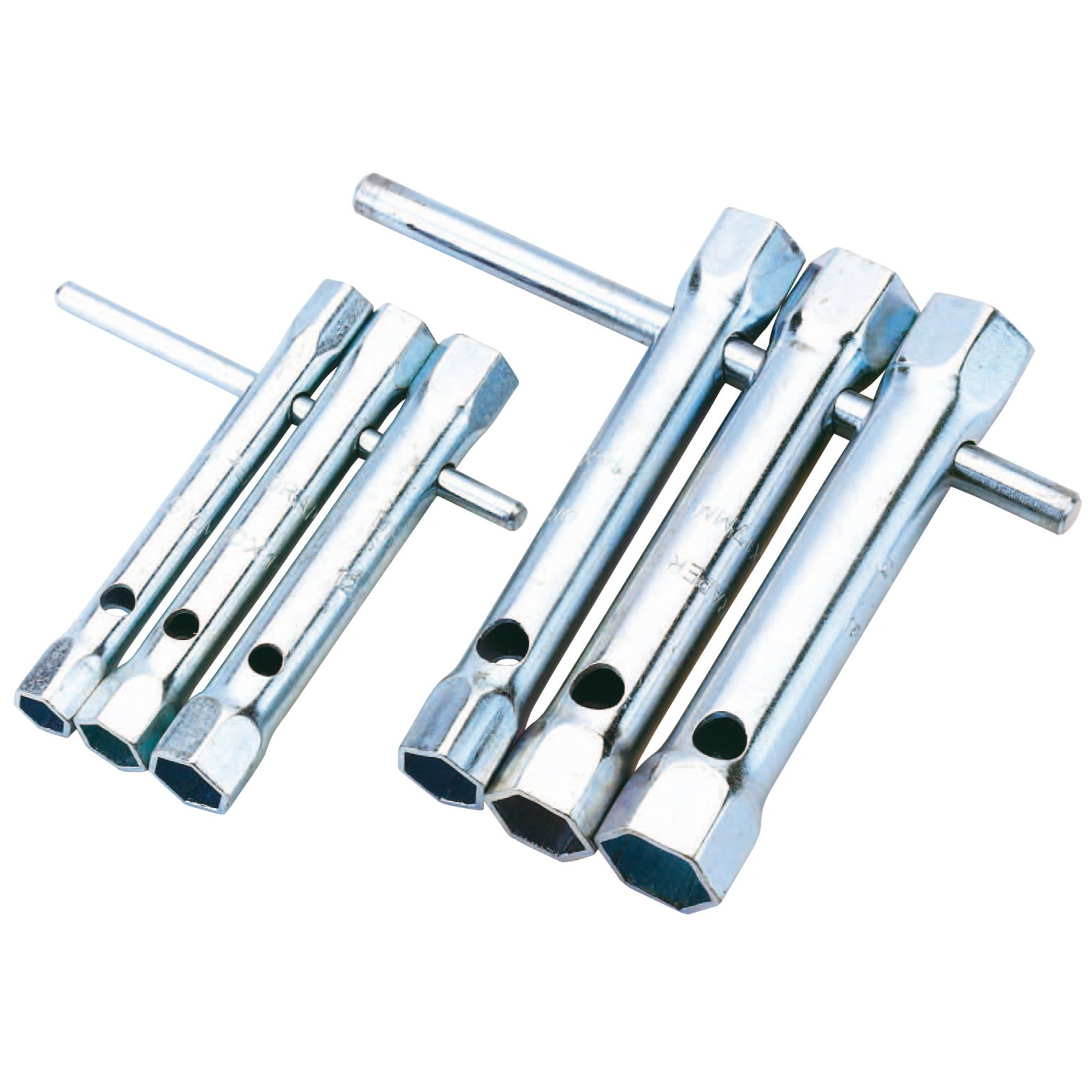 Draper 28967 5225/6/MM 6 Piece Metric Tubular Box Spanner Set