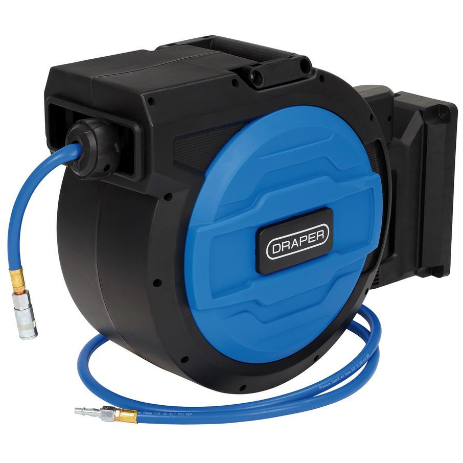 Draper 29675 Retractable Air Hose Reel, 20m