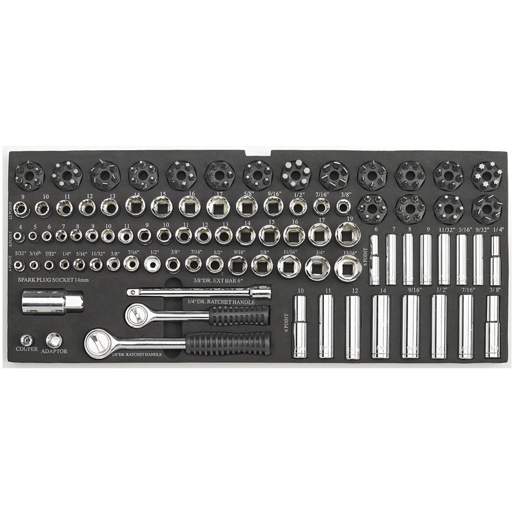 Clarke 1801862 CHT862 235 Piece Mechanics Tool Kit