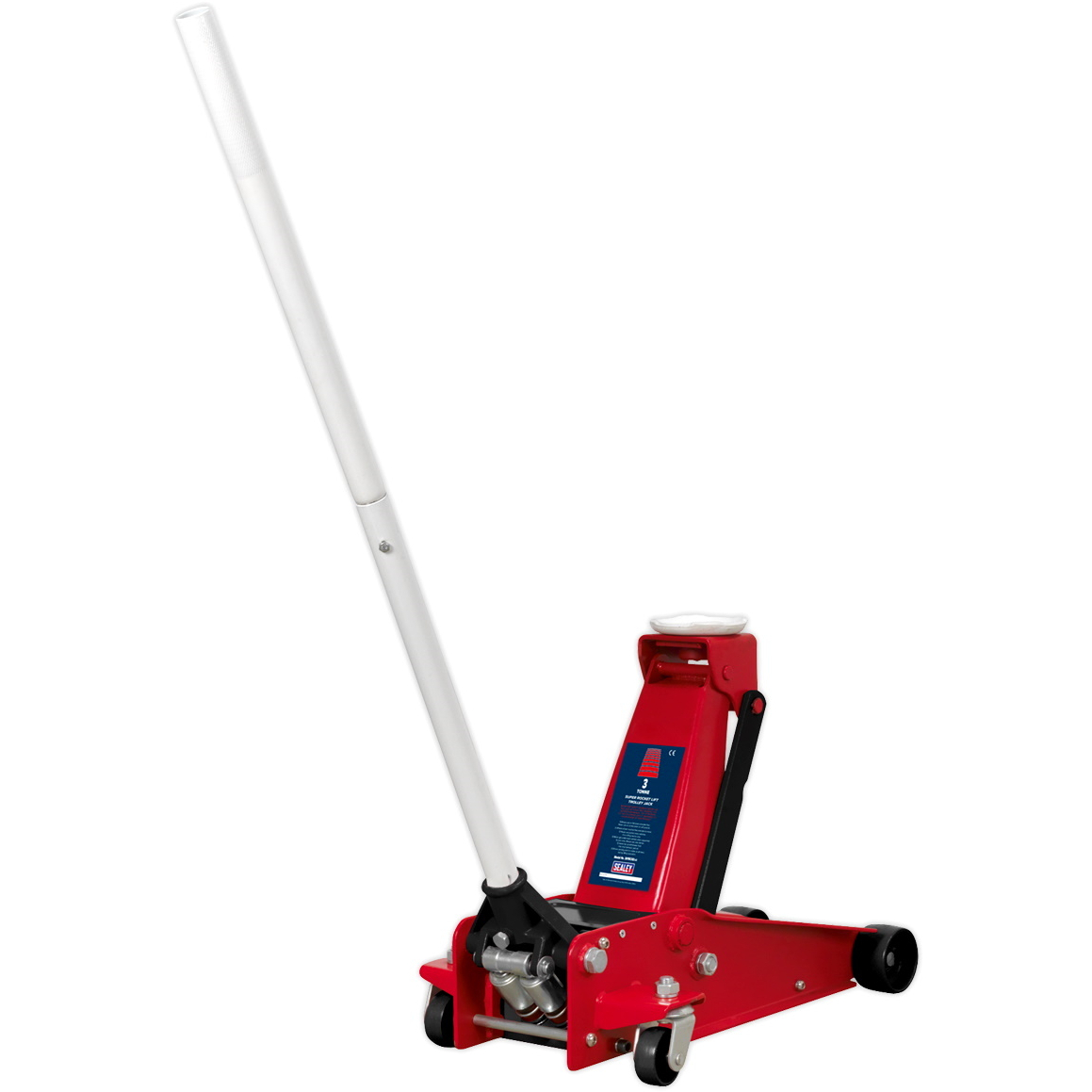 Sealey 3015CXD Trolley Jack 3tonne Super Rocket Lift