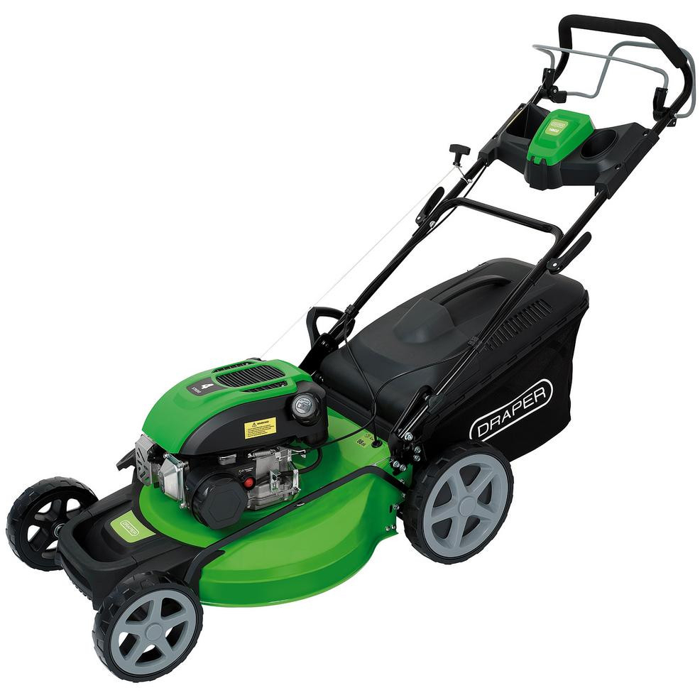 Draper 30276 Self-Propelled Petrol Lawn Mower, 508mm, 169cc/3.8HP