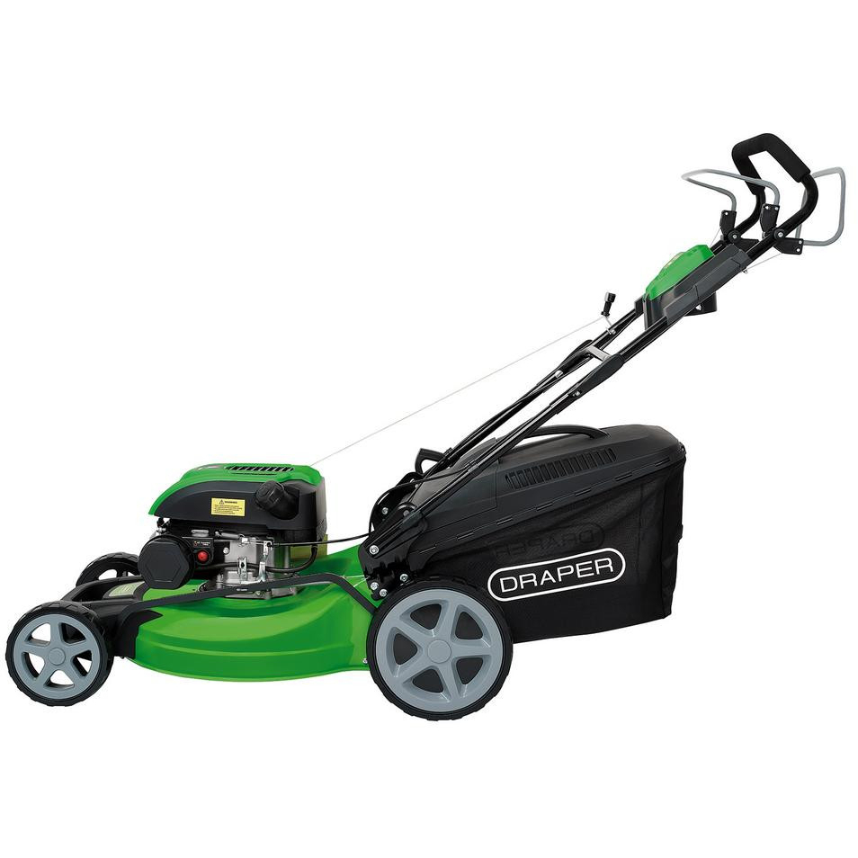 Draper 30276 Self-Propelled Petrol Lawn Mower, 508mm, 169cc/3.8HP