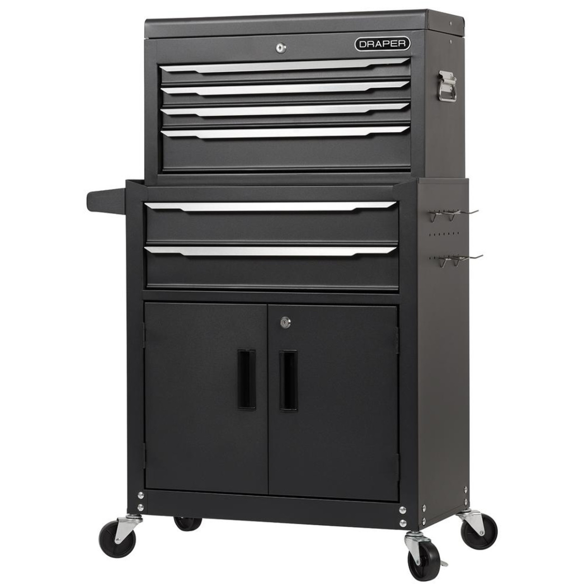 Draper 30680 Combined Roller Cabinet and Tool Chest, 6 Drawer, 24"