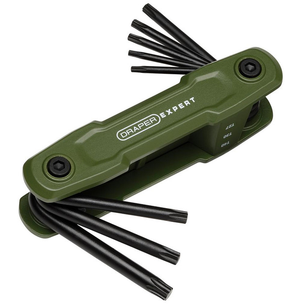 Draper 31111 Expert TX-STAR® Folding Key Set (8 Piece)