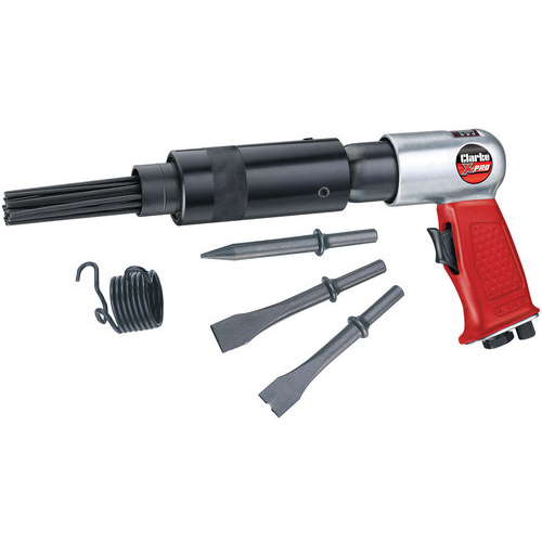 Clarke CAT164 Pistol Grip Needle Scaler and Hammer 2-in-1 Kit 3120178