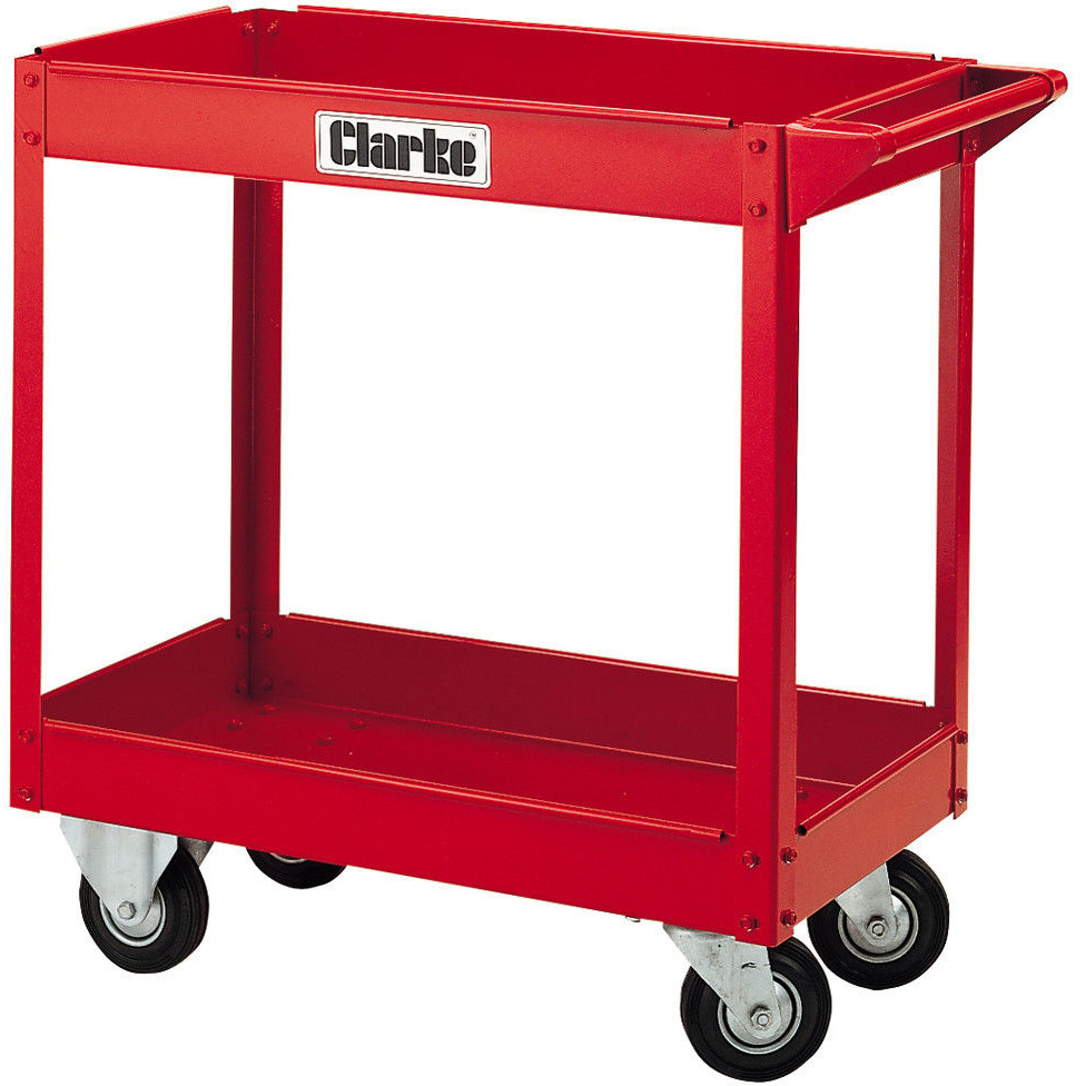 Clarke 7630222 CTT4 - 2 Tier Service Trolley