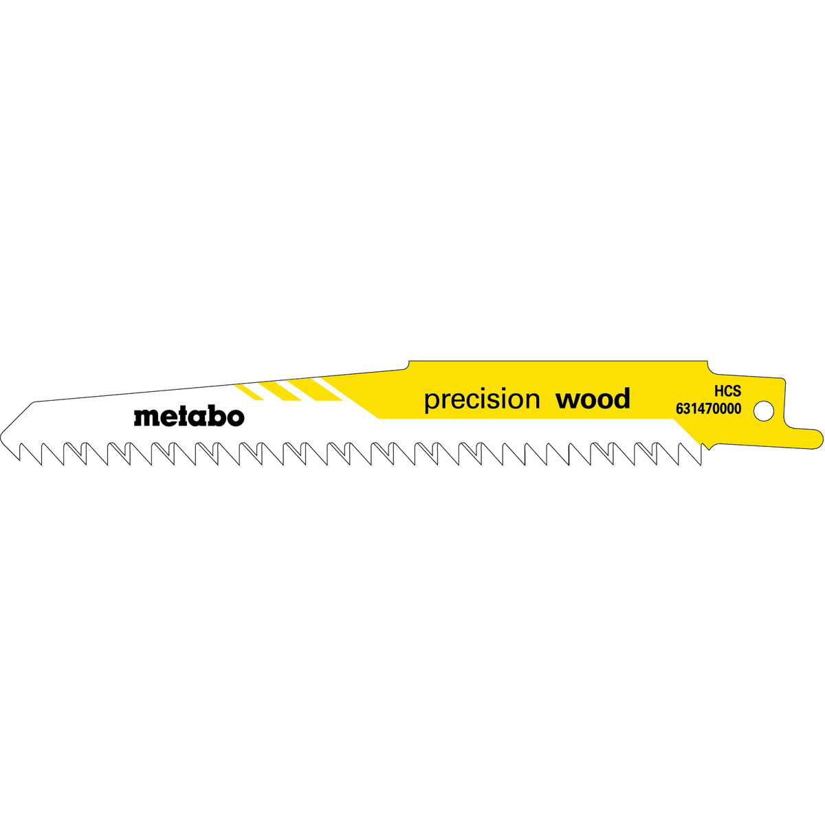 Metabo 631470000 5 Sabre saw blades HCS 150x1.25 mm/4 S644D HCS