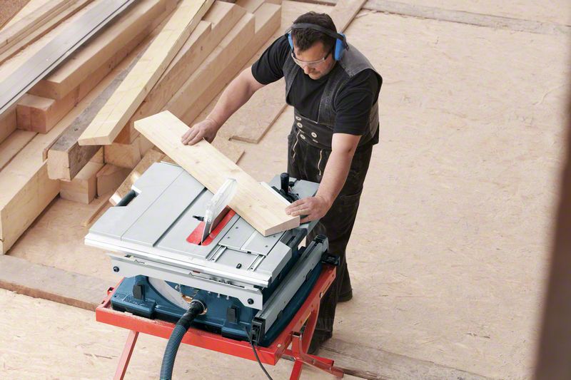 Bosch GTS10XC 10"/254mm Table Saw with Sliding Carriage