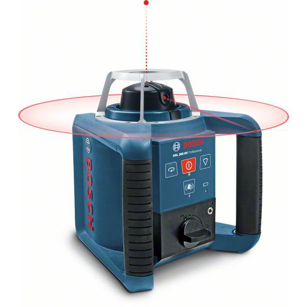 Bosch GRL300HVLR1WM4RC1 300m Professional Rotation Laser Level Kit