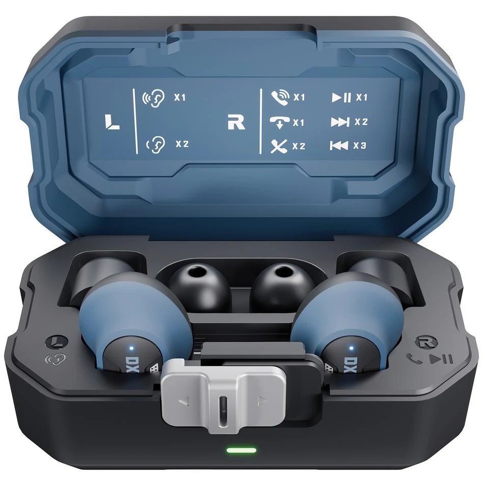 DXPULSE  31781 Noise Isolating Earbuds with Charging Case