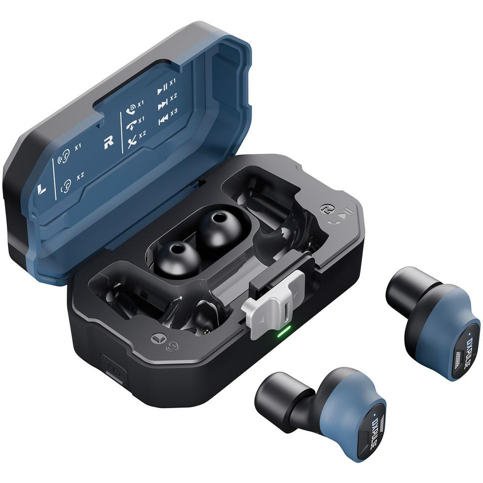 DXPULSE  31781 Noise Isolating Earbuds with Charging Case