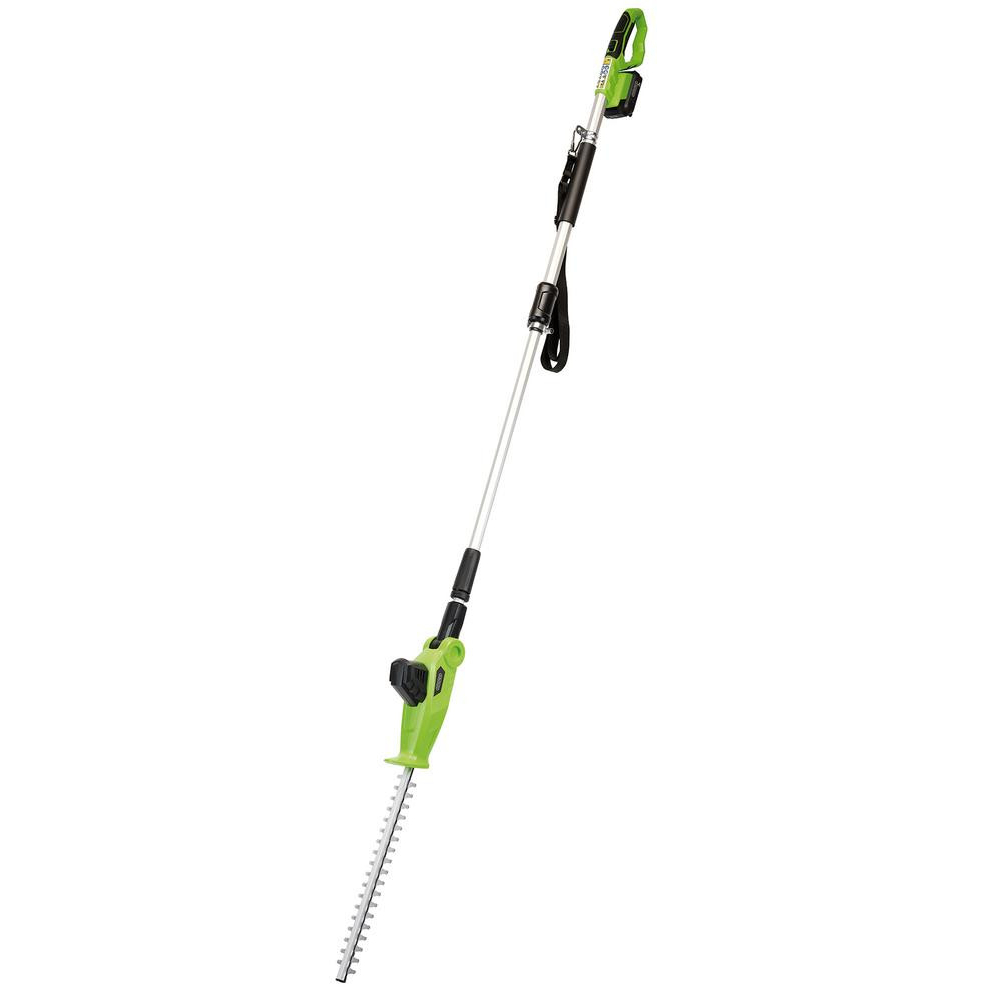Draper 31865 18V Pole Hedge Trimmer With 1 x 2.0Ah Battery And 1 x Charger