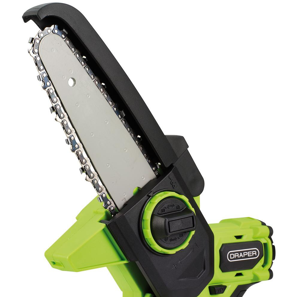 Draper 31872 18V Brushless Mini Pruner Saw With 1 x 4.0Ah Battery And 1 x Charger