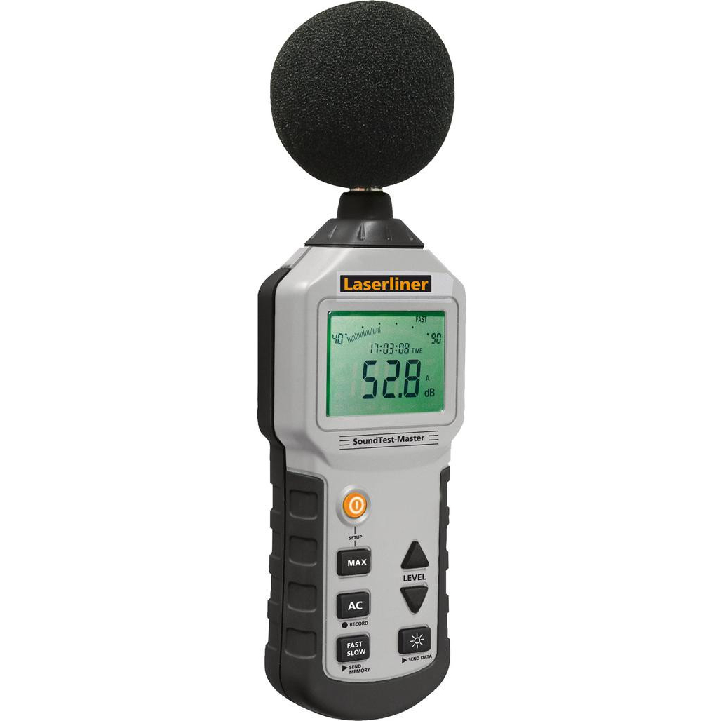 Laserliner 31992 082.070A SoundTest-Master Noise Level Measuring Instrument