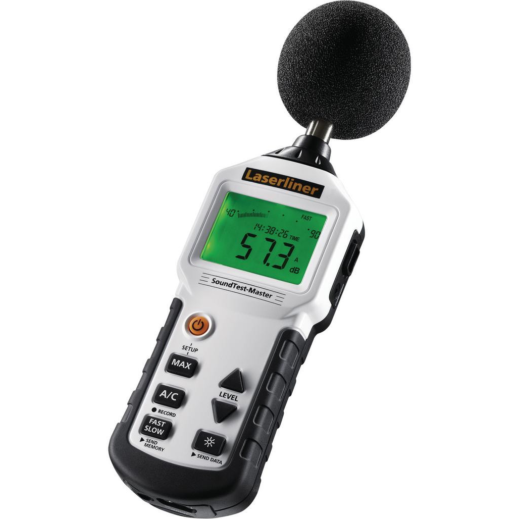 Laserliner 31992 082.070A SoundTest-Master Noise Level Measuring Instrument
