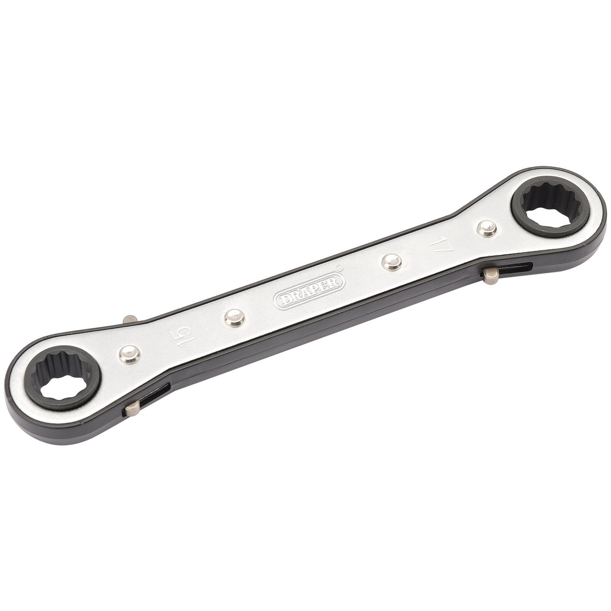Draper 31996 651 Expert 15mm x 17mm Ratcheting Ring Spanner